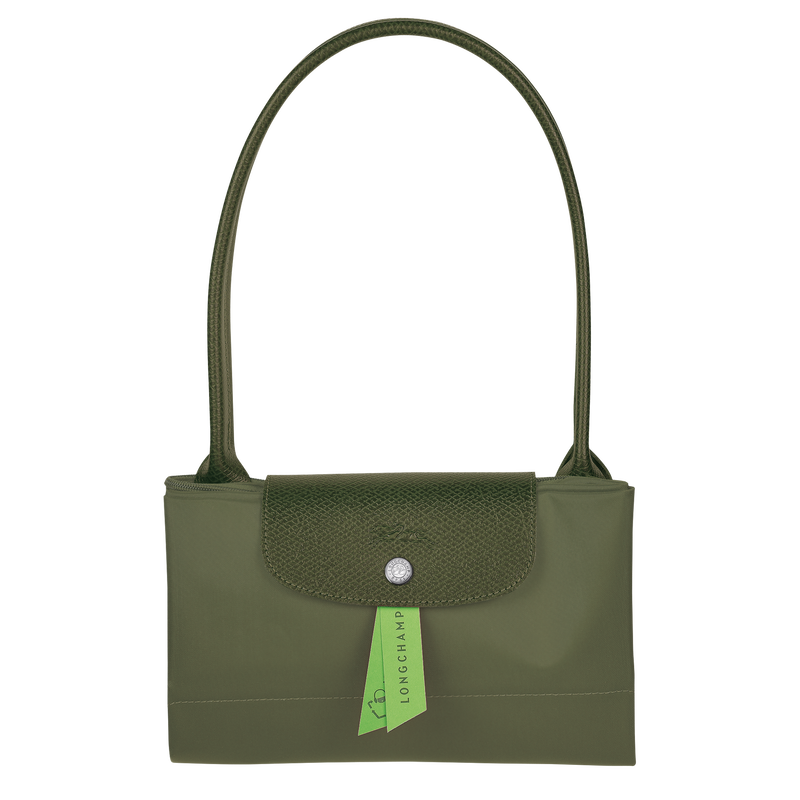 Le Pliage Green L 托特包 , 森林绿 - 再生帆布  - 查看 5 5