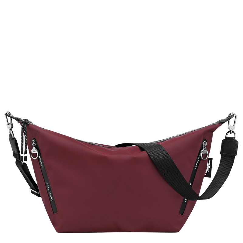 Le Pliage Energy M 斜挎包 , 勃艮第色 - 帆布  - 查看 1 5