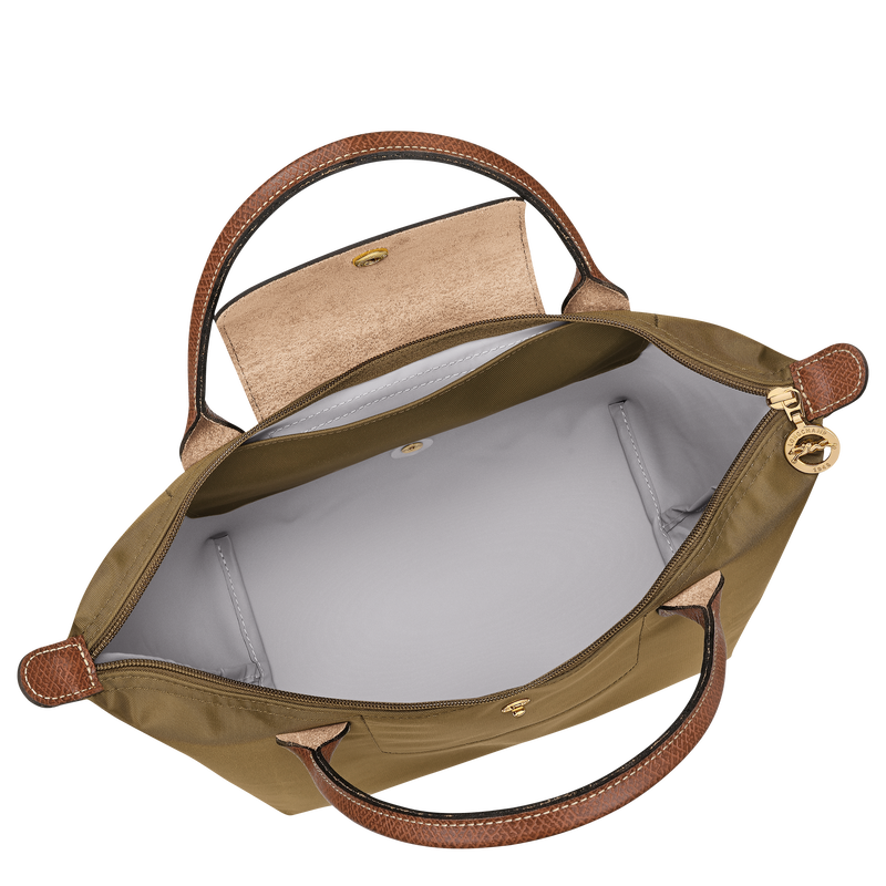 Le Pliage Original S Handbag , Olive - Recycled canvas  - View 4 of  6