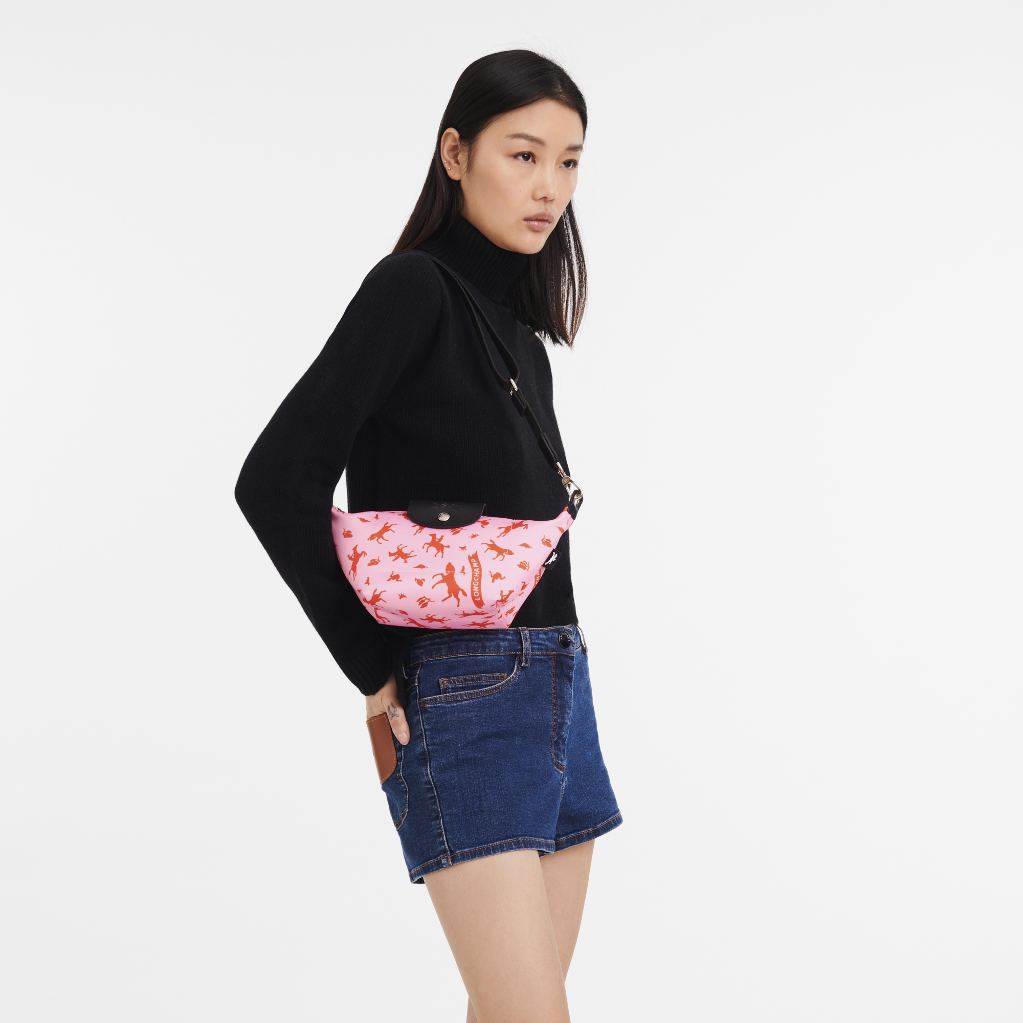 Le Pliage 系列 斜挎包 XS, 粉红色