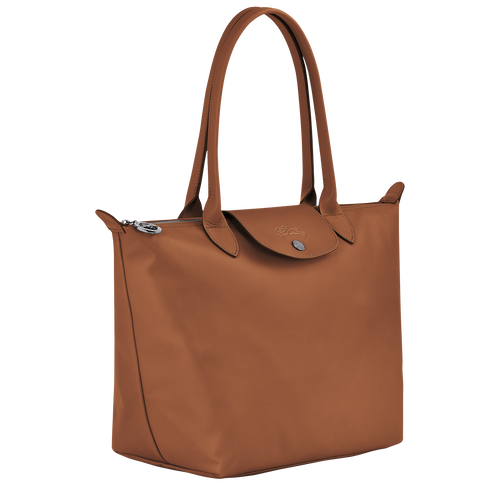 Le Pliage Xtra M Tote bag , Cognac - Leather - View 3 of  6