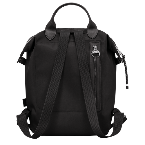 Le Pliage Energy L Backpack , Black - Recycled canvas - View 4 of  5