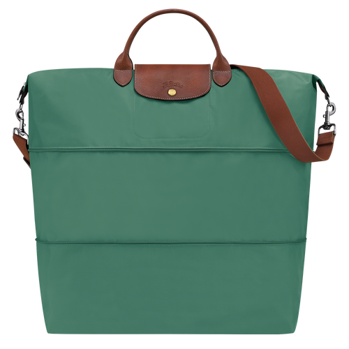 Le Pliage Original Travel bag expandable , Sage - Recycled canvas - View 1 of  7
