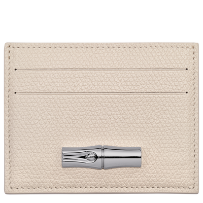 Le Roseau Card holder , Paper - Leather