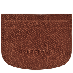 Épure Card holder , Brown - Leather