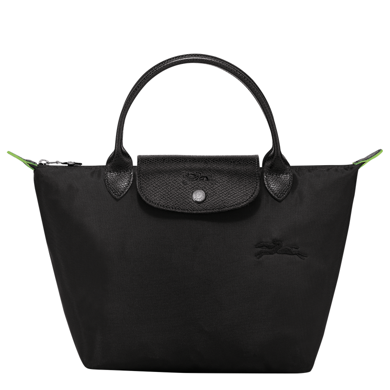 Le Pliage Green S Handbag , Black - Recycled canvas  - View 1 of  7