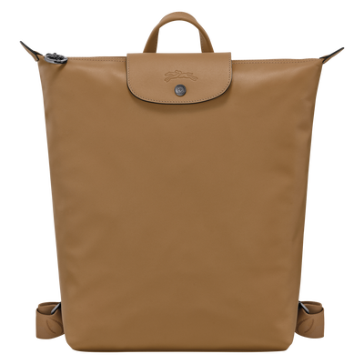 Le Pliage Xtra M 双肩背包 , 烟草色 - 皮革