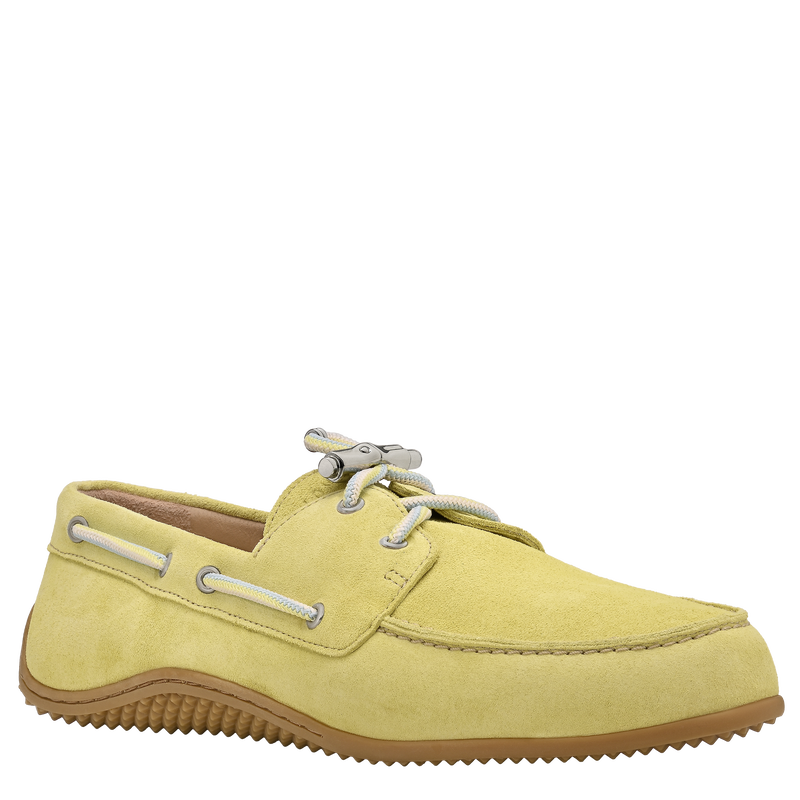 Longboat Loafer , Lime - Leather  - View 2 of  4
