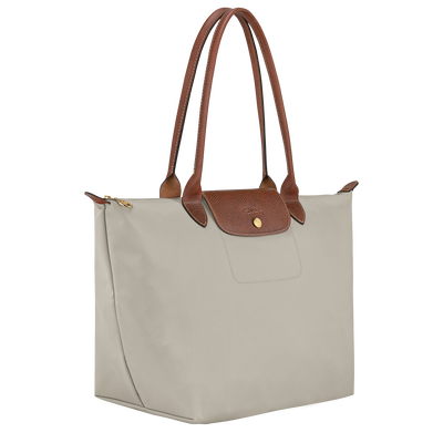 Le Pliage Original L 托特包 , 鹅卵石 - 再生帆布