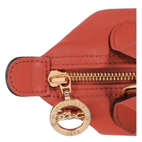 Le Pliage Xtra XS Handbag , Sienna - Leather - View 7 of  7