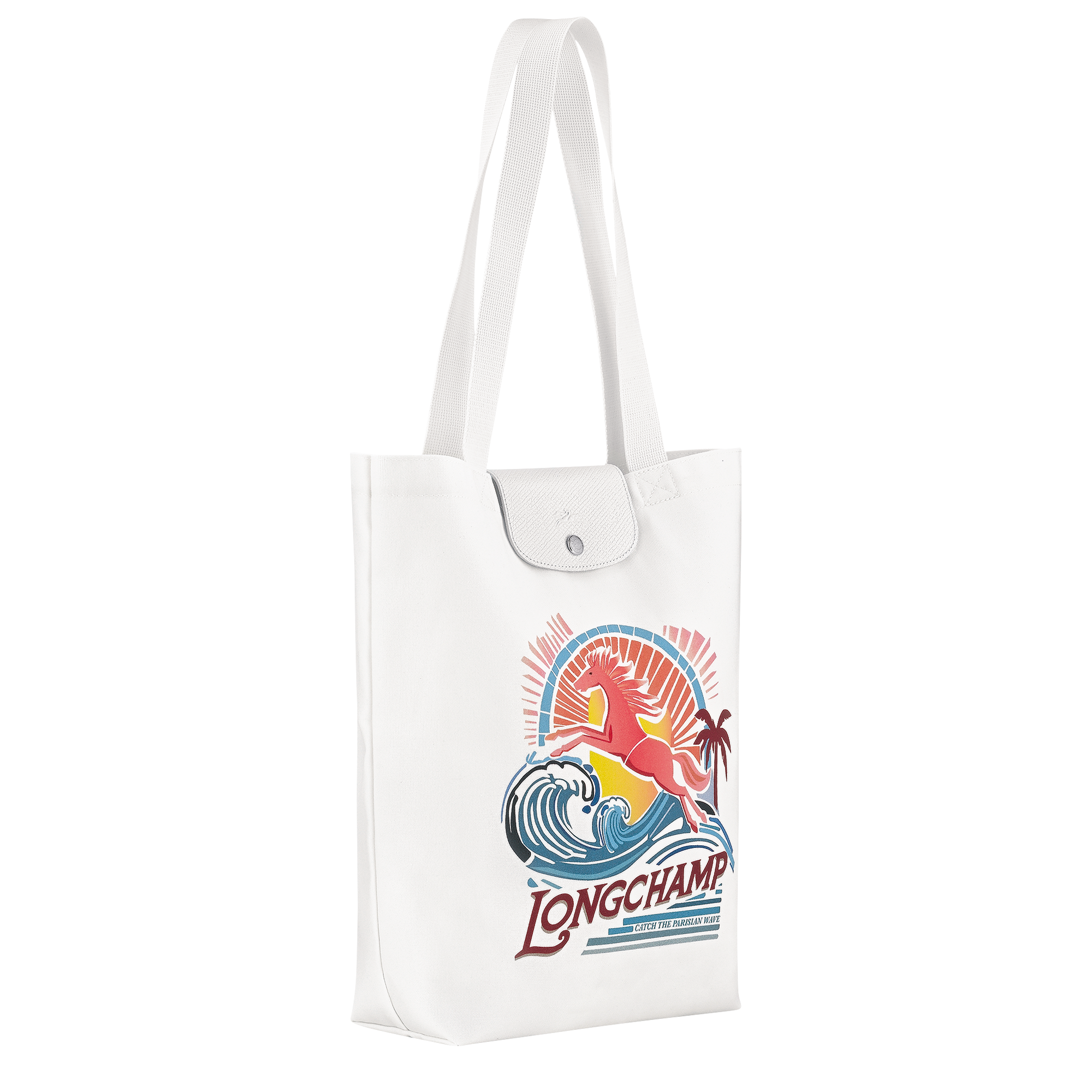 Le Pliage Collection 托特包 M, 彩虹色