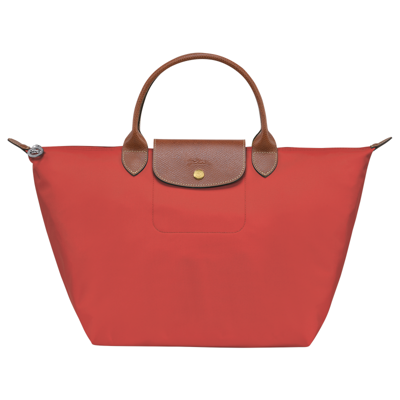 Le Pliage Original M 手提包 , 番茄红 - 再生帆布  - 查看 1 6