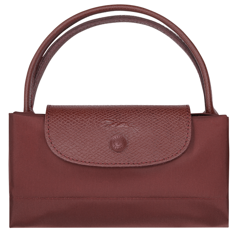 Le Pliage One S Handbag , Burgundy - Canvas  - View 6 of  6