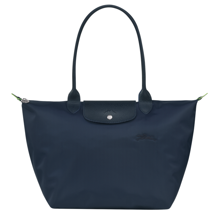 Le Pliage Green 大号单肩包, Navy