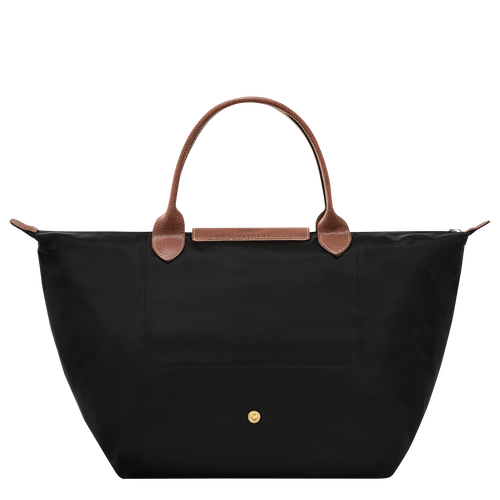 Le Pliage Original M Handbag , Black - Recycled canvas - View 4 of  6