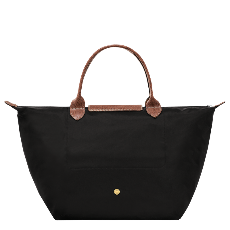 Le Pliage Original M Handbag , Black - Recycled canvas  - View 4 of  6