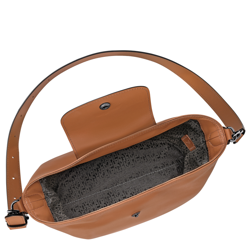 Le Pliage Xtra M Shoulder bag , Cashew - Leather  - View 5 of  6