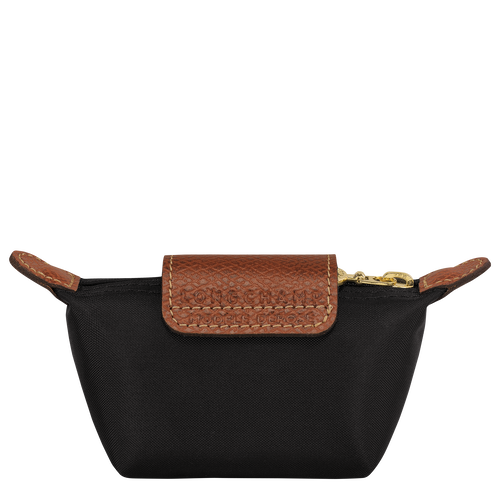 Le Pliage Original Coin purse , Black - Recycled canvas - View 2 of  3