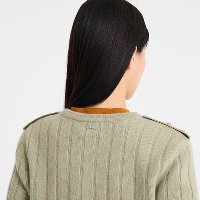 null 毛衣, Almond Green