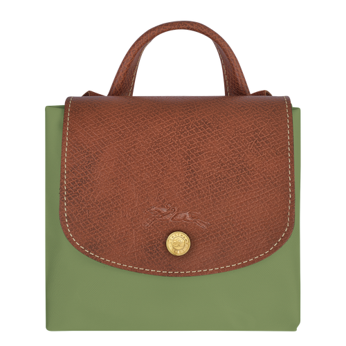 Le Pliage Original M 双肩背包 , 苔藓绿 - 再生帆布 - 查看 5 5