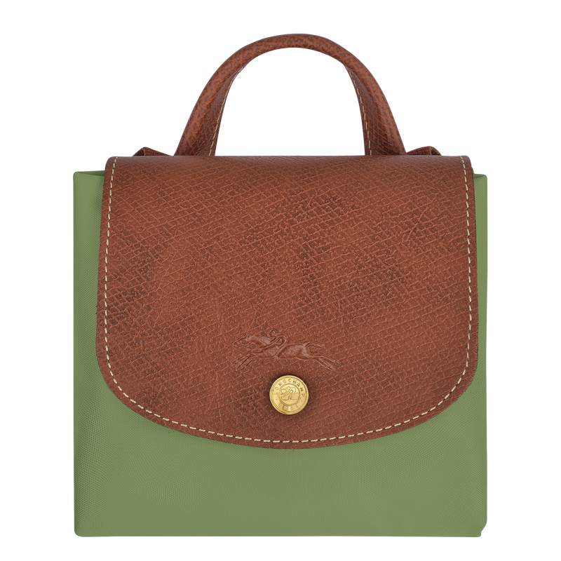 Le Pliage Original M 双肩背包 , 苔藓绿 - 再生帆布  - 查看 5 5