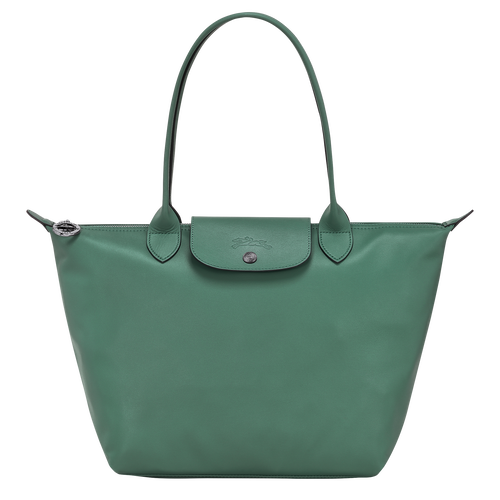 Le Pliage Xtra M Tote bag , Sage - Leather - View 1 of  4