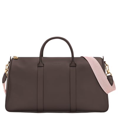 Daylong Chevron S Travel bag , Mocha - Leather