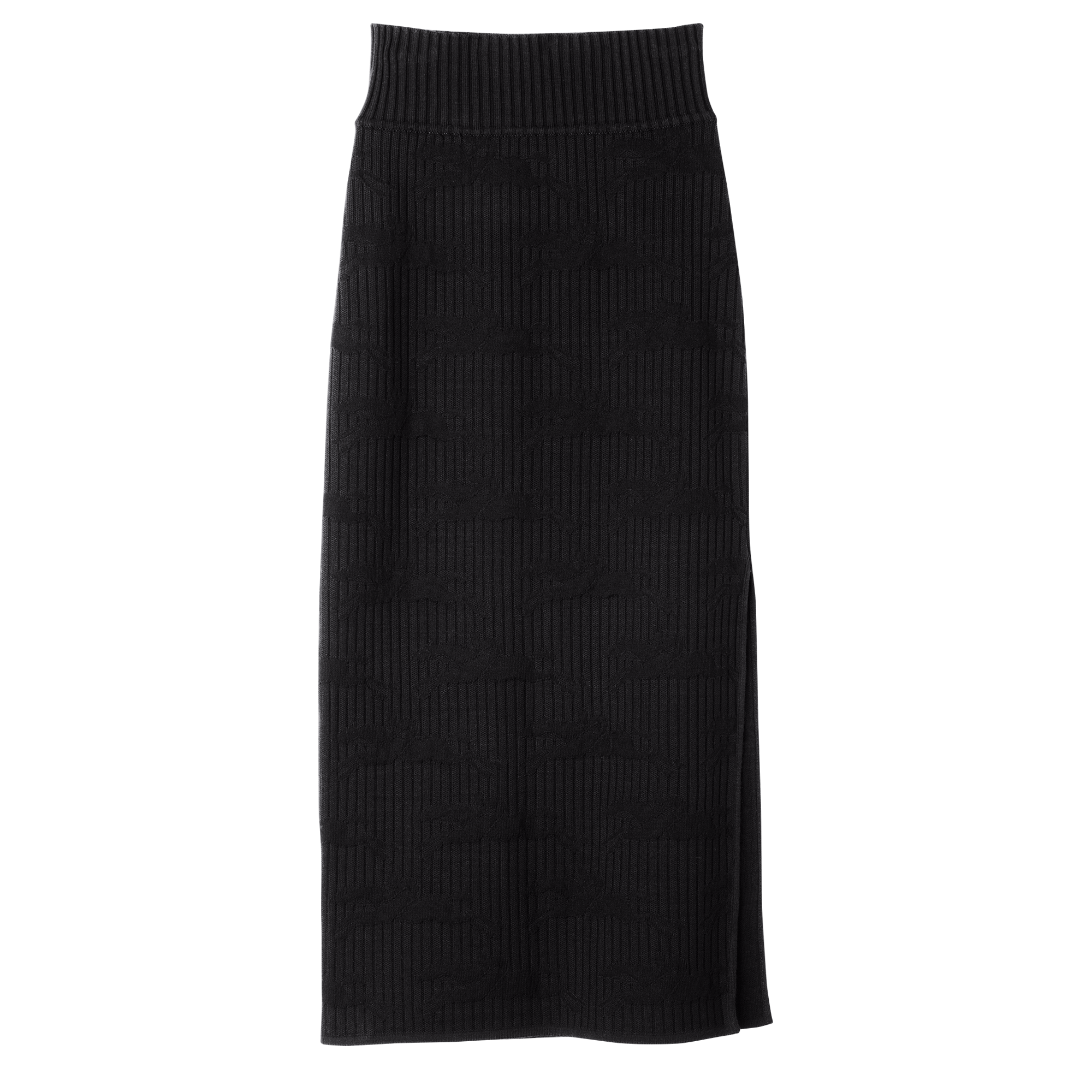 null Midi skirt, Black