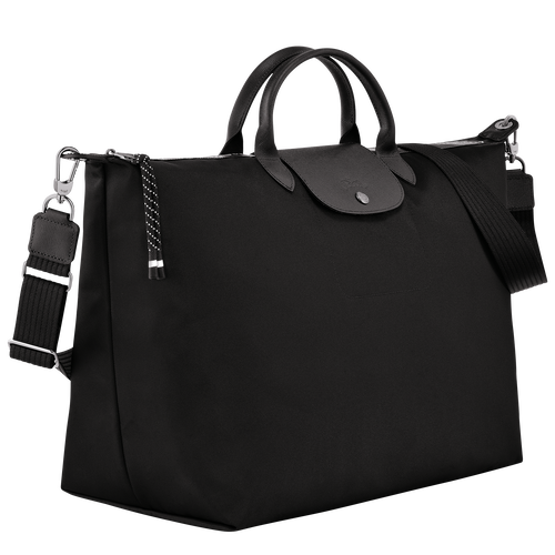 Le Pliage Energy S Travel bag , Black - Recycled canvas - View 3 of  6