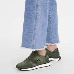 Le Pliage Green系列 运动鞋 , 森林 - 皮革