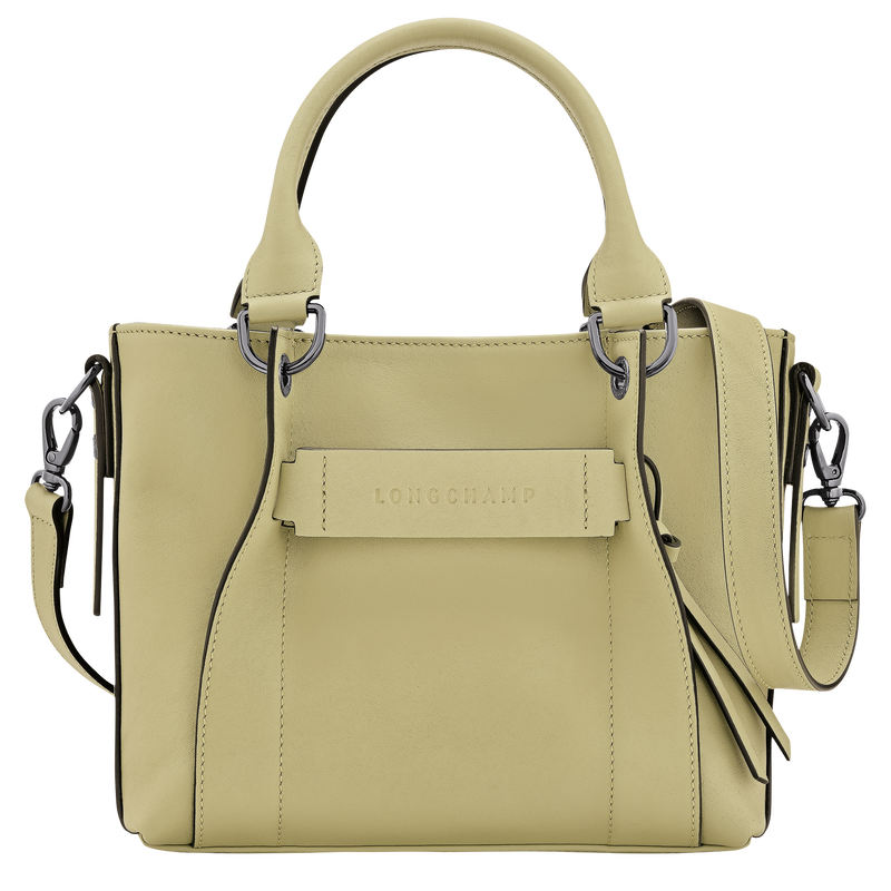 Longchamp 3D S Handbag , Almond Green - Leather  - View 1 of  6