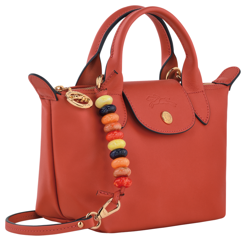 Le Pliage Xtra XS Handbag , Sienna - Leather  - View 3 of  7