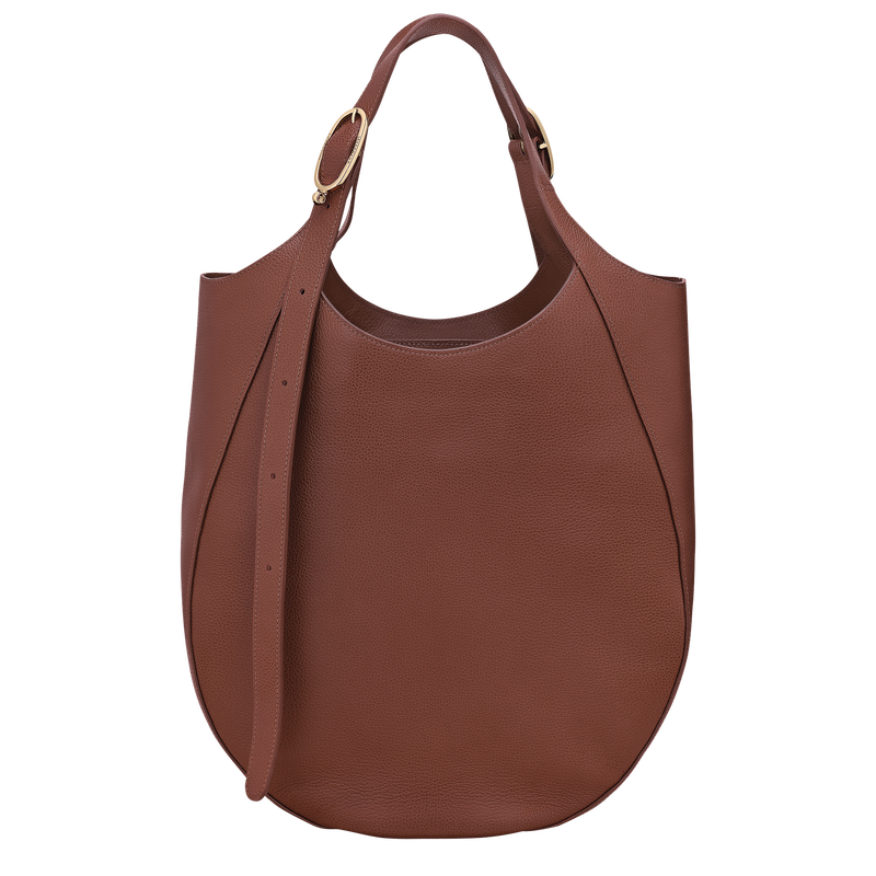 Le Foulonné XL 托特包 , 咖啡棕 - 皮革  - 查看 4 6