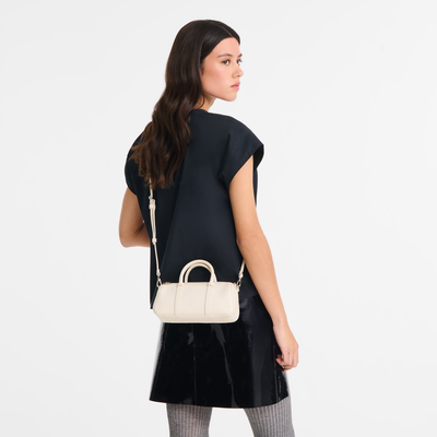 Daylong S 手提包 , 象牙白 - 皮革