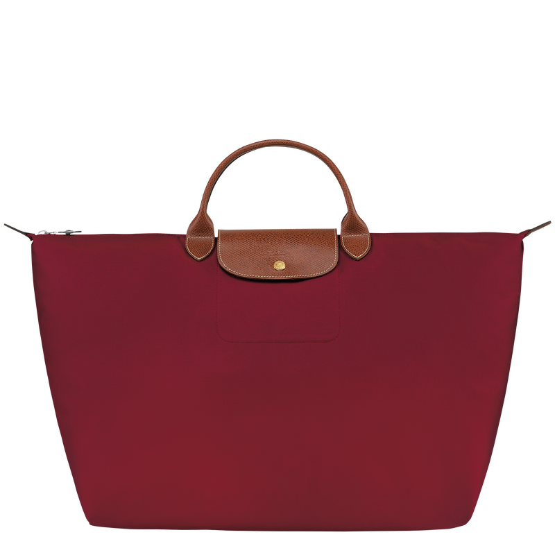 Le Pliage Original S 旅行包 , 红色 - 再生帆布  - 查看 1 6
