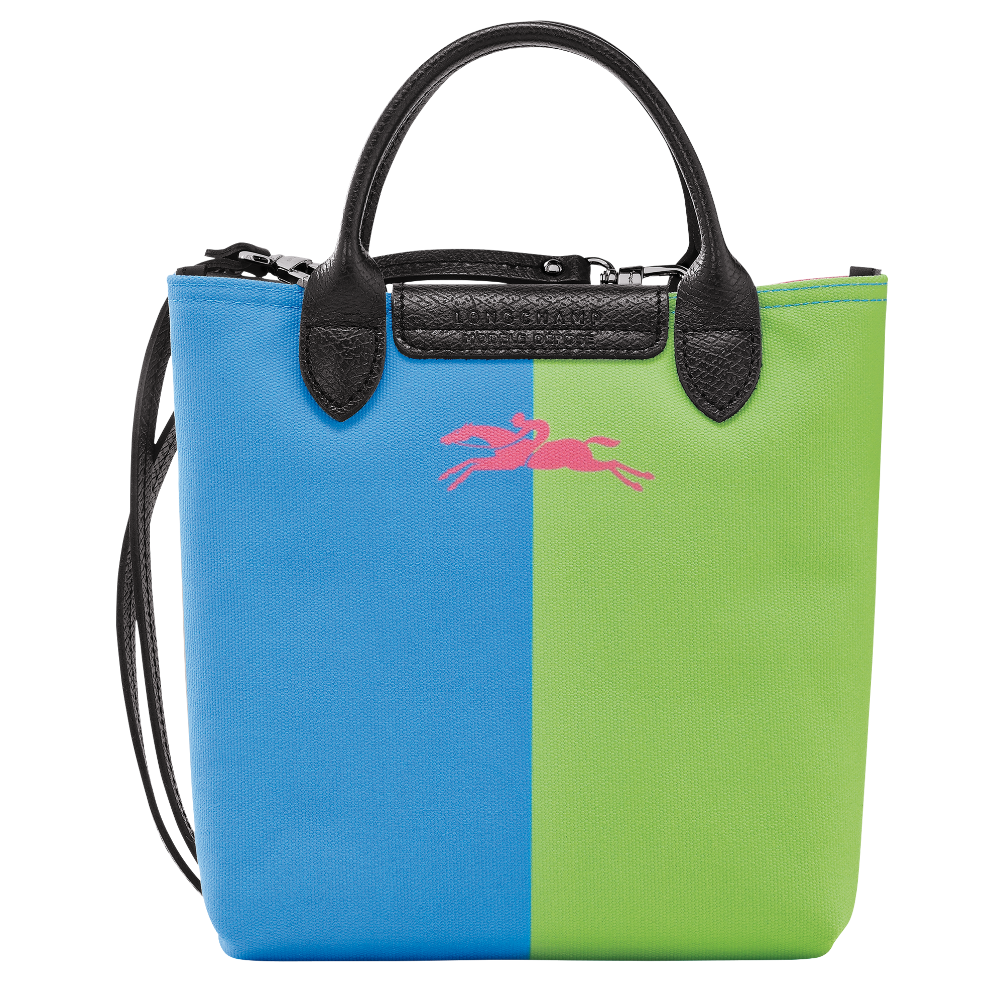 Longchamp x Robert Indiana 斜挎包 XS, 粉红色