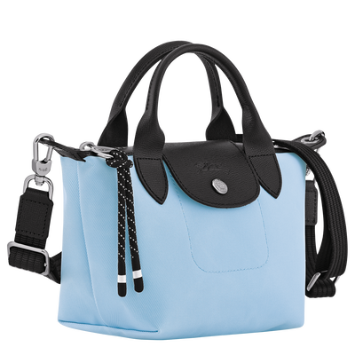 Le Pliage Energy XS 手提包 , 天蓝色 - 再生帆布
