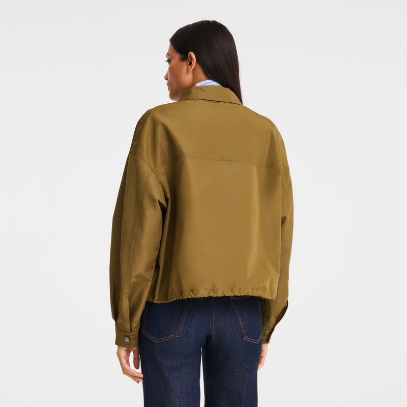 Jacket , Olive - Techno taffeta  - View 5 of  5