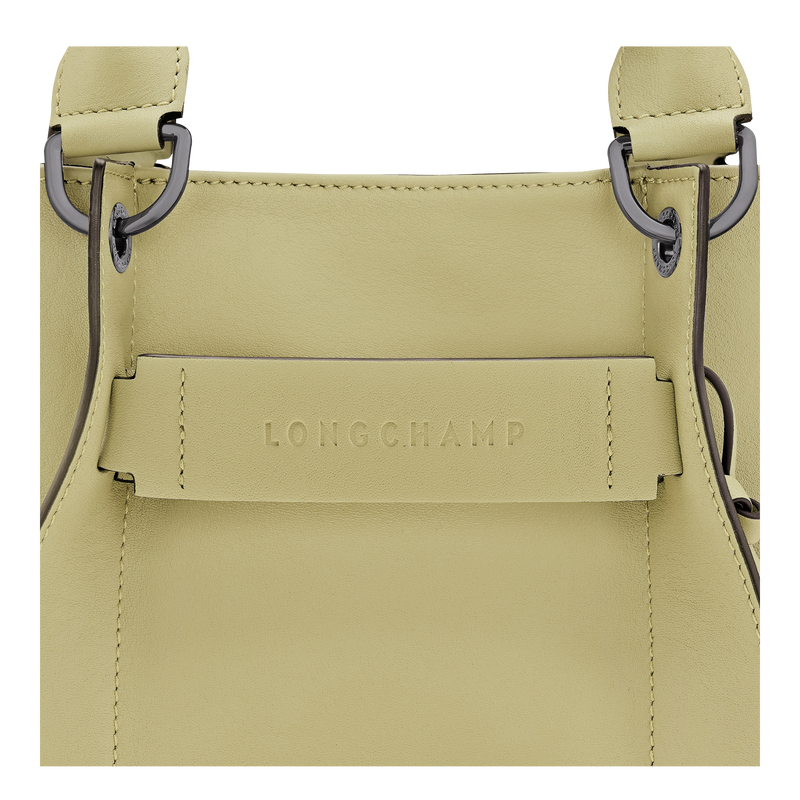 Longchamp 3D S Handbag , Almond Green - Leather  - View 6 of  6