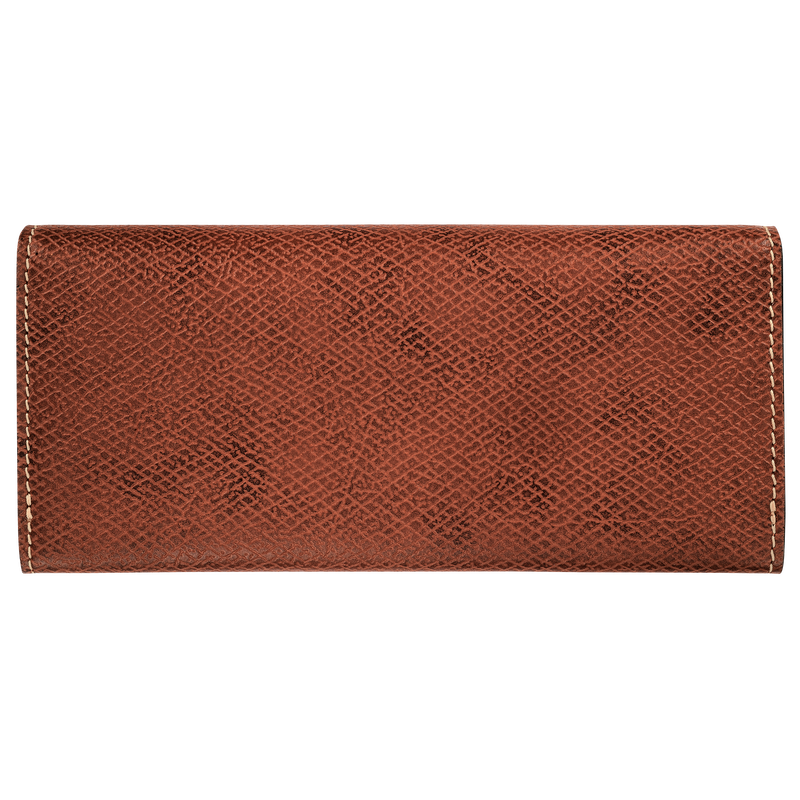 &Eacute;pure Long continental wallet , Brown - Leather  - View 2 of  3
