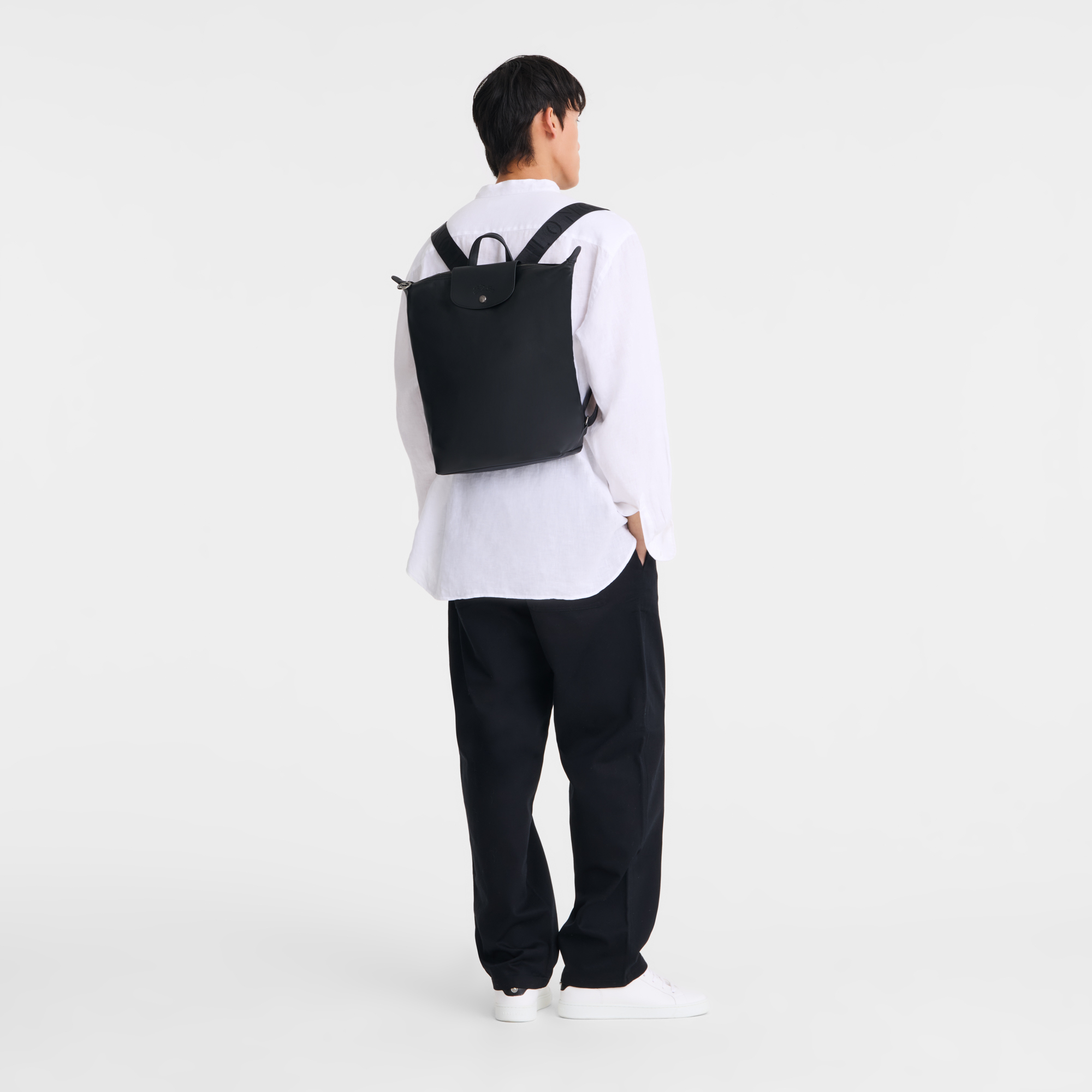 Le Pliage Xtra 双肩背包 M, 黑色