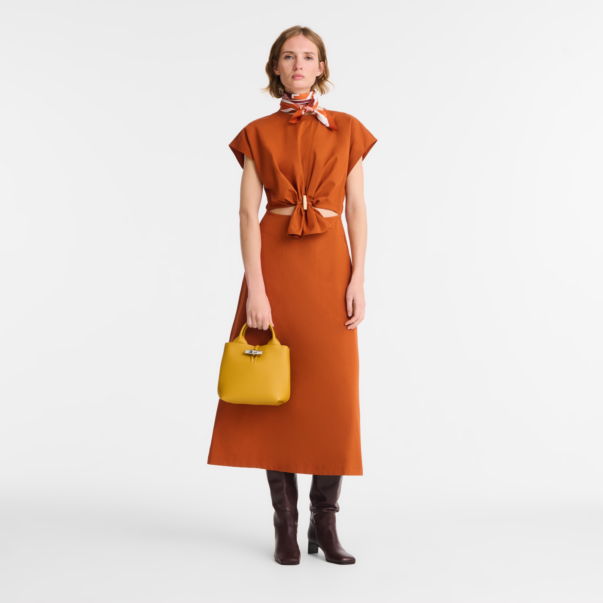 Handbag S, Nutmeg - View 1 of
1 - zoom in Le Roseau Handbag S, Nutmeg