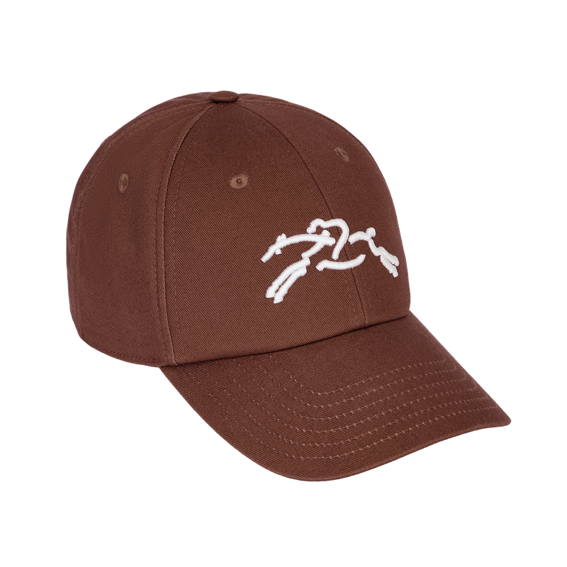 Cap , Mocha - Cotton  - View 1 of  5