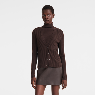 null Cardigan, Mocha