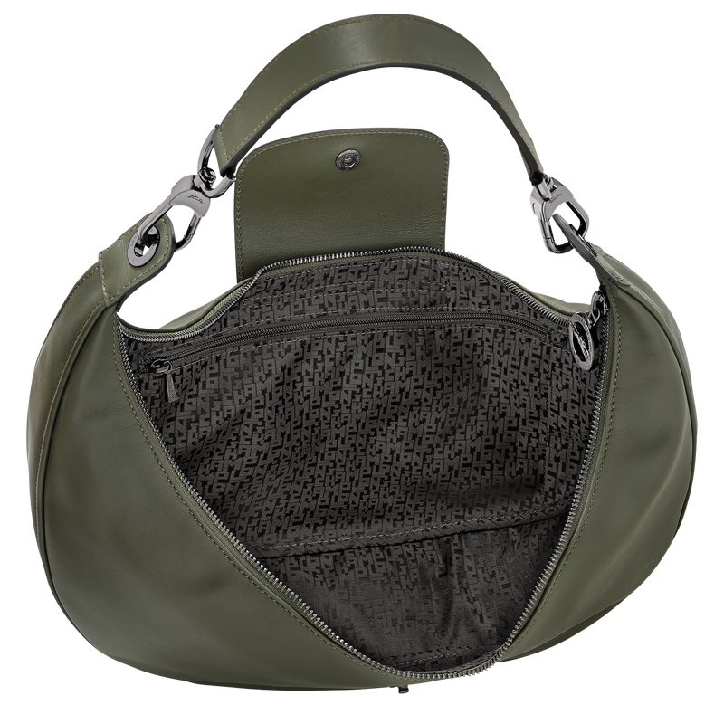 Le Pliage Xtra 单肩包 , 冷杉色 - 皮革  - 查看 5 6