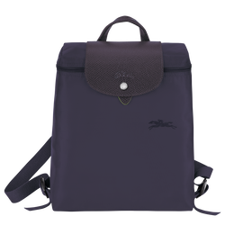 Le Pliage Green M Backpack , Bilberry - Recycled canvas