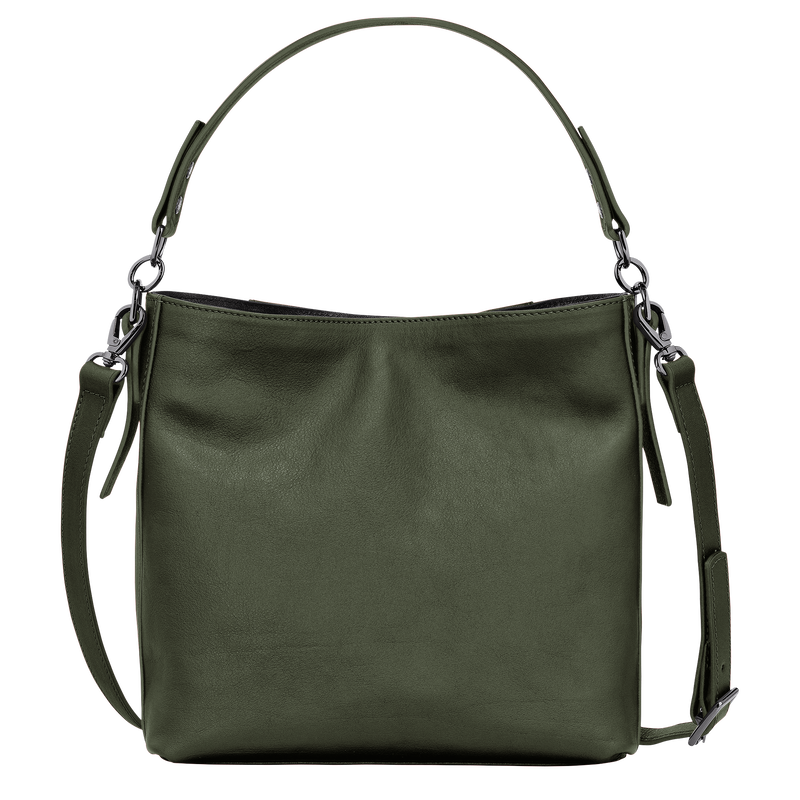 Longchamp 3D S Crossbody bag , Khaki - Leather  - View 4 of  6
