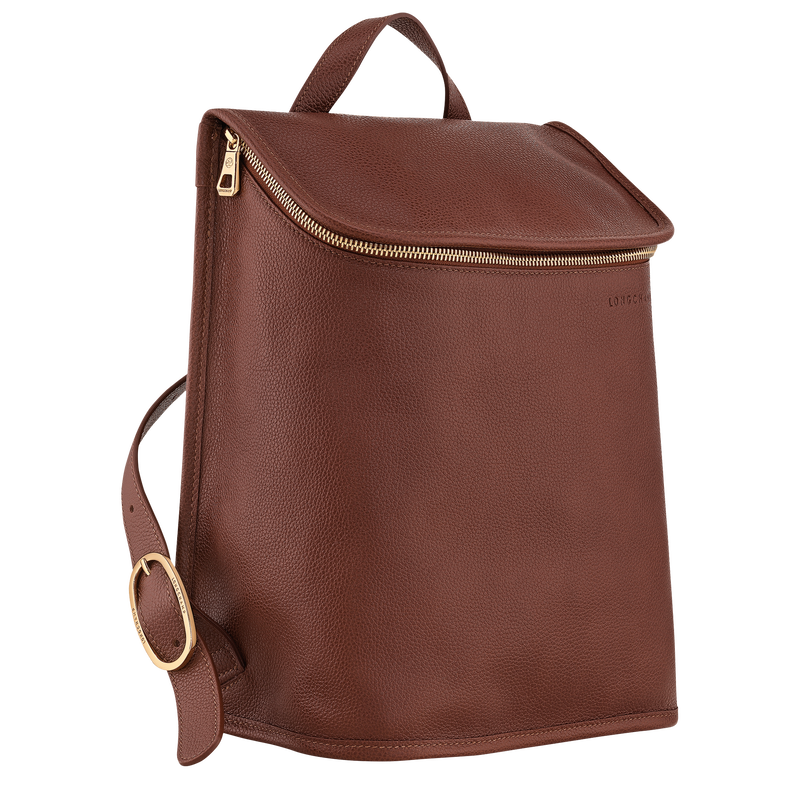 Le Foulonné M 双肩背包 , 咖啡棕 - 皮革  - 查看 2 5