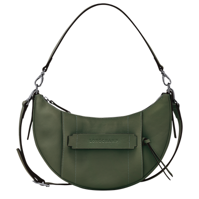 Longchamp 3D S Crossbody bag , Khaki - Leather