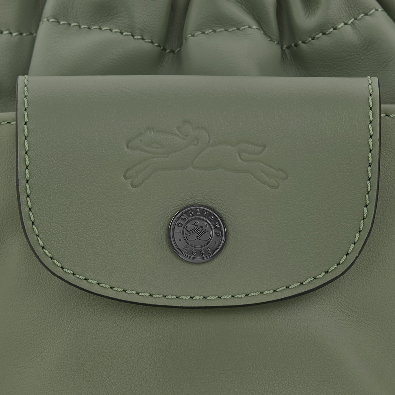 Le Pliage Xtra XS Bucket bag , Tundra - Leather  - View 6 of  7